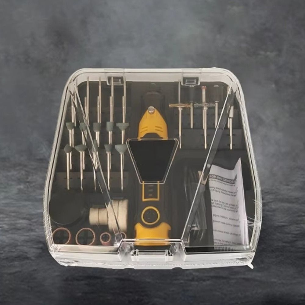 مطحنة صغيرة لاسلكية 3 سرعات قا - مراجعة Cordless Rotary Tool Kit Accessories وسعره
