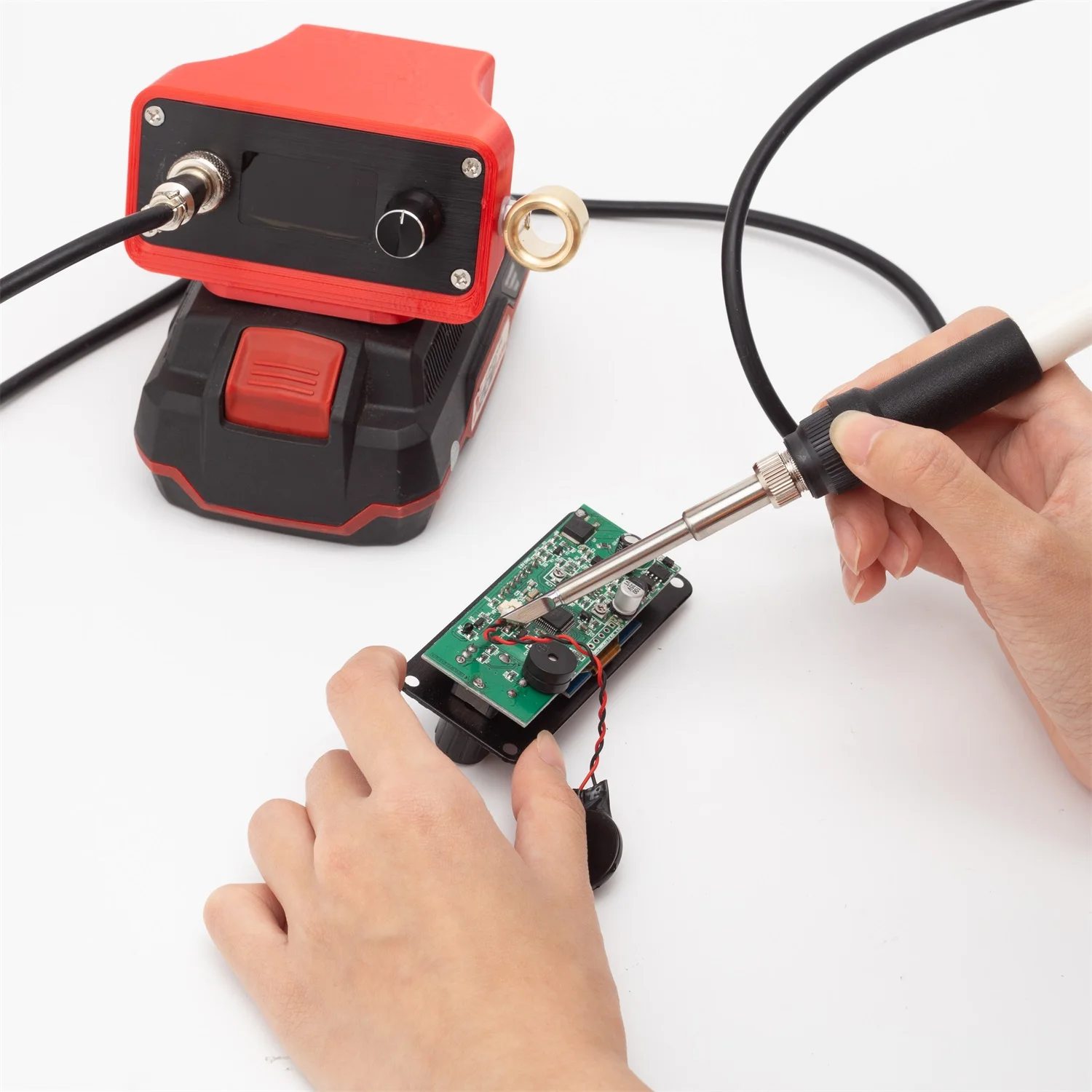 الكهربائية الرقمية T12 سبيكة ل - مراجعة Digital Soldering Station T12 وسعره