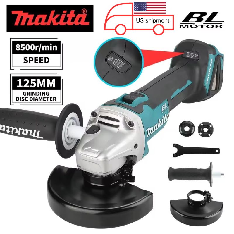 ماكيتا DGA404 18 فولت، جلاخة ز - مراجعة Brushless Angle Grinder Battery Powered وسعره