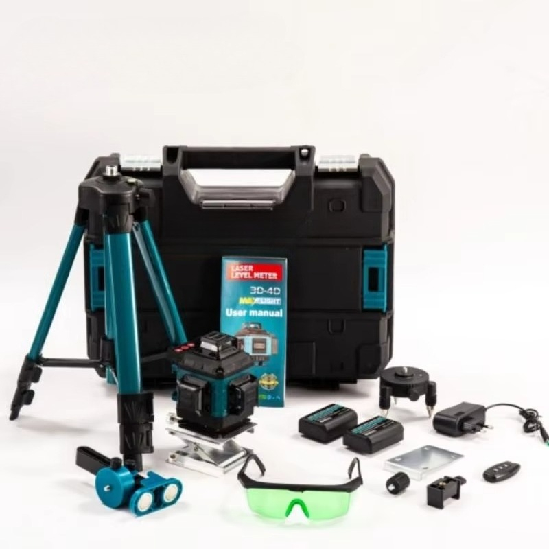 الرقمية 16 خط 4D الأخضر بالجمل - مراجعة Laser Level 16 Lines 4D Green وسعره
