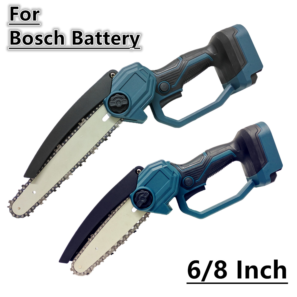 منشار كهربائي بدون فرش 8 بوصة  - مراجعة Mini Electric Chainsaw 6 Inch وسعره