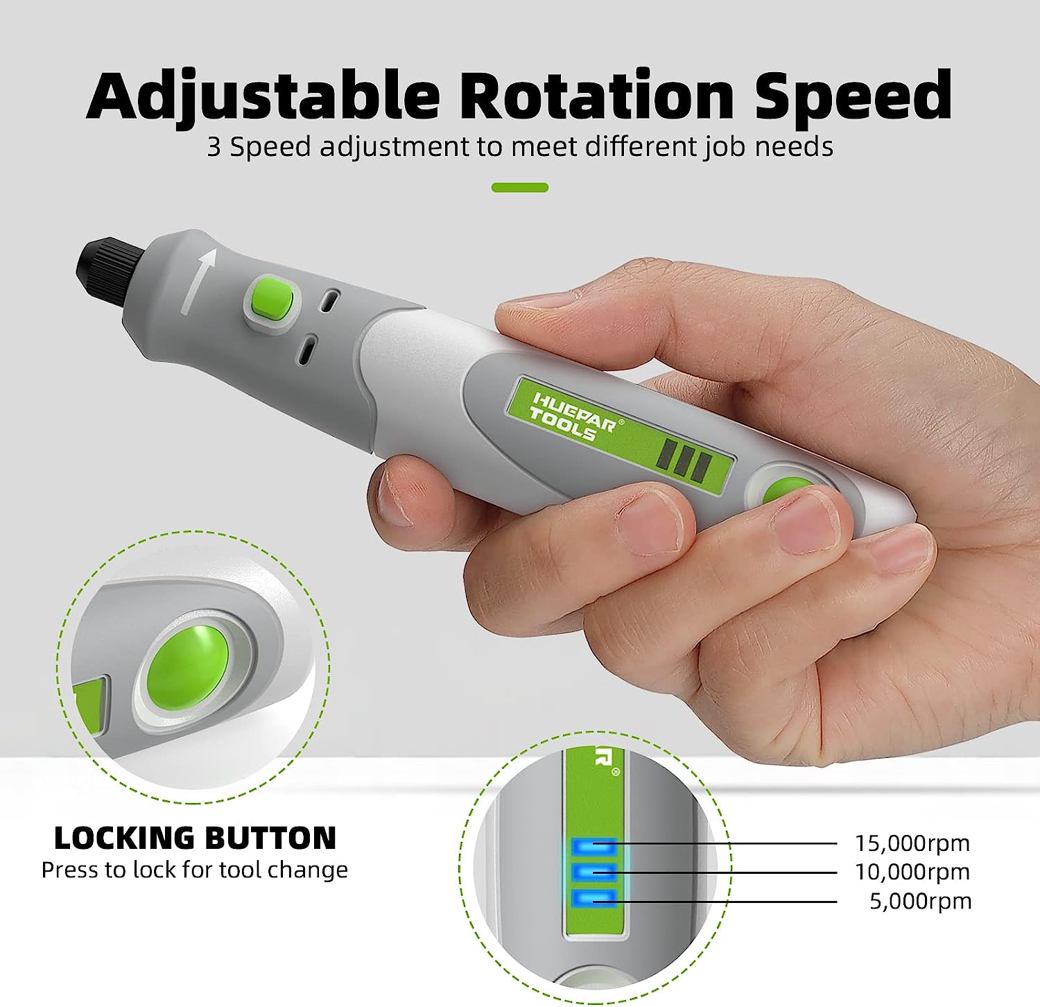 مثقاب كهربائي مطحنة القالب حفا - مراجعة Cordless Rotary Tool Kit Accessories وسعره