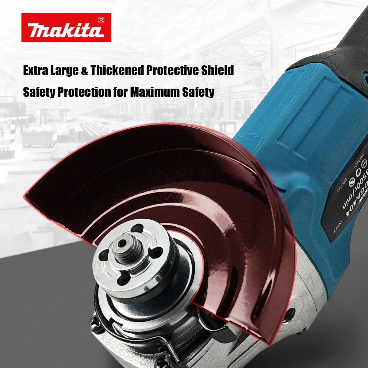 ماكيتا DGA404 125 مم جلاخة زاو - مراجعة Brushless Angle Grinder Battery Powered وسعره