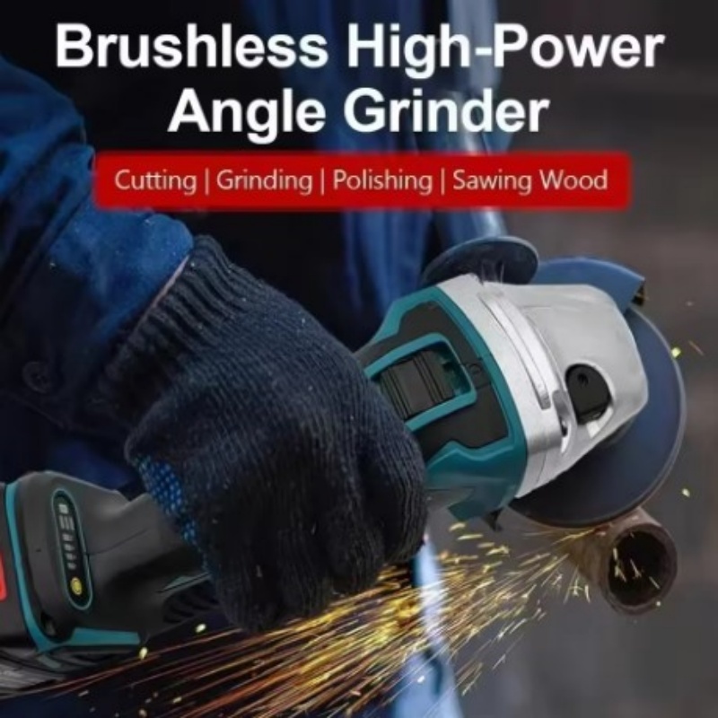 ماكيتا DGA404 جلاخة زاوية كهرب - مراجعة Brushless Angle Grinder Battery Powered وسعره