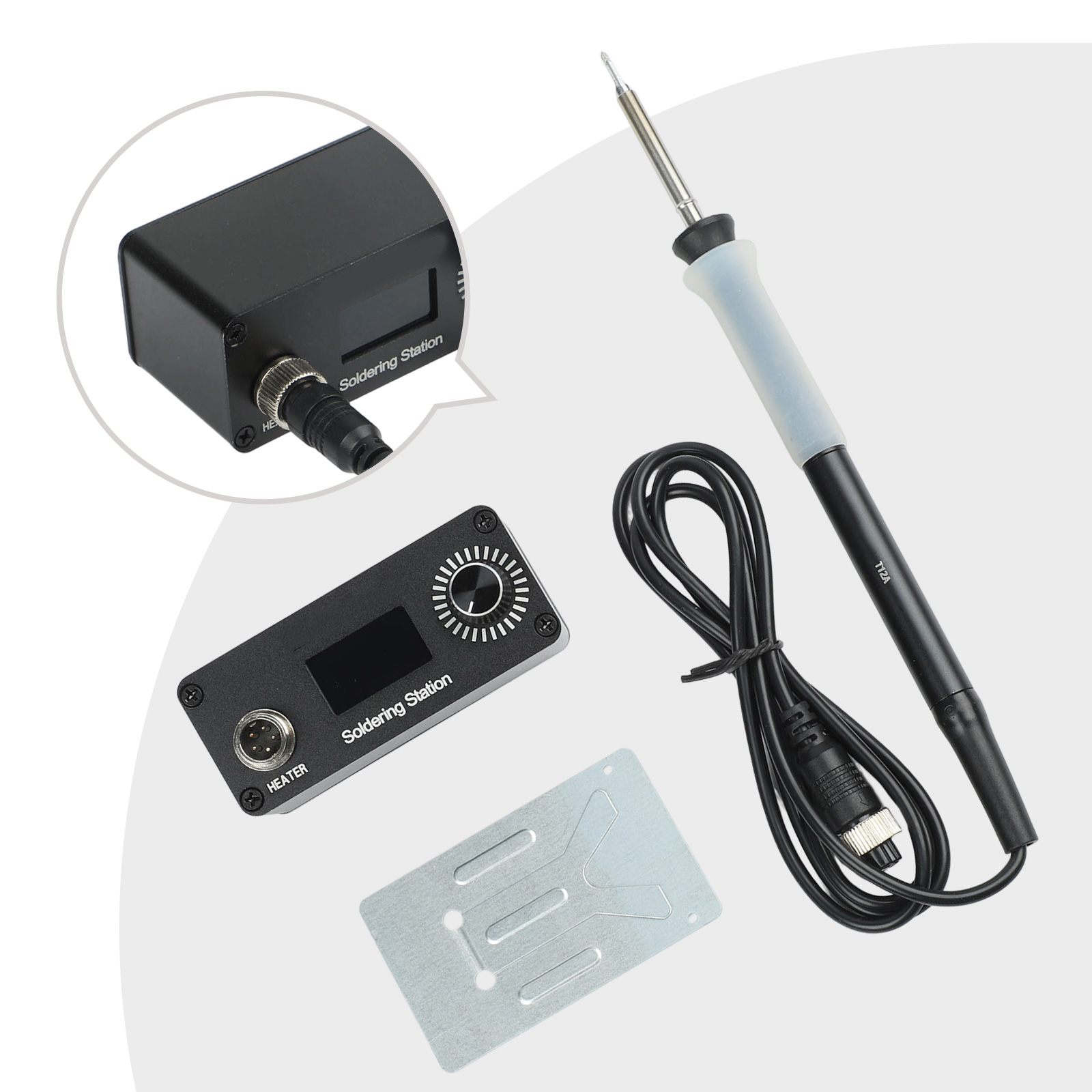 محطة لحام T12 قابلة لضبط درجة  - مراجعة Digital Soldering Station T12 وسعره