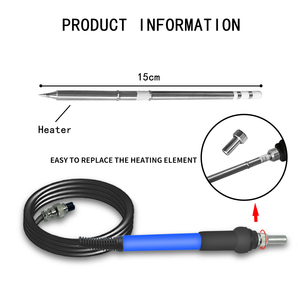 T12 + محطة لحام سبيكة لحام 1.3 - مراجعة Digital Soldering Station T12 وسعره